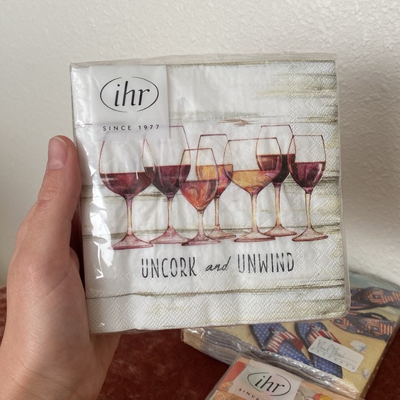 🌼 NWT ihr Ideal Home Range napkin bundle Party Napkins - Picture 2 of 7